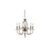 Lustre Aegean 5x60W Laiton vieilli ELSTEAD LIGHTING ag5ab