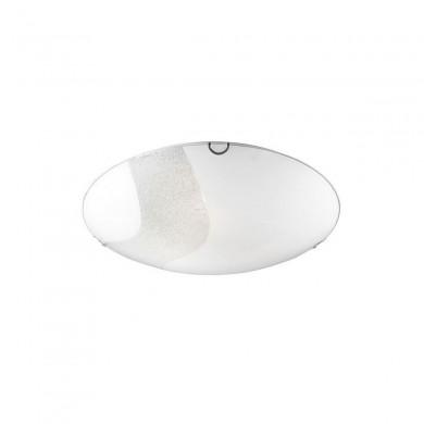 Plafonnier QUALE Blanc & Chrome LED E27 3x12 W H8 NOVA LUCE 8361602