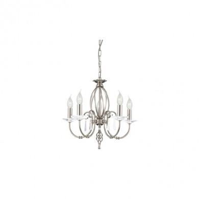 Lustre Aegean 5x60W Argent ELSTEAD LIGHTING ag5pn