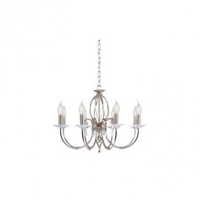 Lustre Aegean 8x60W Argent ELSTEAD LIGHTING ag8pn