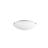 Plafonnier ANCO Blanc & Chrome LED E27 1x12 W NOVA LUCE 600401