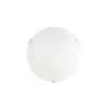 Plafonnier ANCO Blanc & Chrome LED E27 1x12 W NOVA LUCE 600401