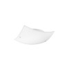 Plafonnier QUALE Blanc & Chrome LED E27 3x12 W H12 NOVA LUCE 600303
