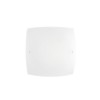 Plafonnier QUALE Blanc & Chrome LED E27 3x12 W H12 NOVA LUCE 600303