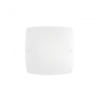 Plafonnier QUALE Blanc & Chrome LED E27 1x12 W H8 NOVA LUCE 600301
