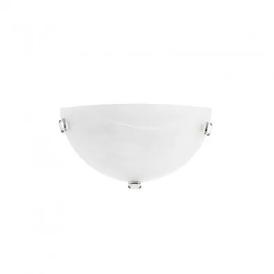 Applique Murale GIORNO Albâtre & Chrome LED E27 1x12 W NOVA LUCE 605803