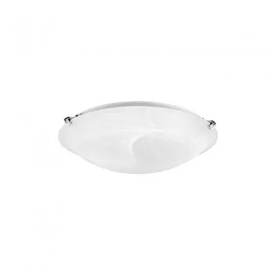 Plafonnier GIORNO Albâtre & Chrome LED E27 2x12 W NOVA LUCE 605802