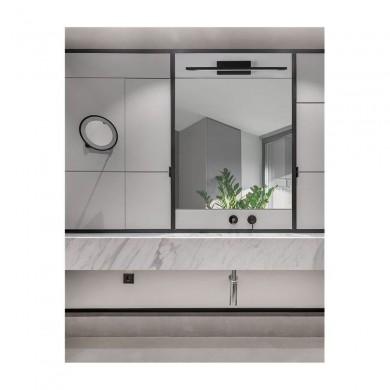 Applique Murale Salle de Bain MONDRIAN Noir LED 12 W L41,6 NOVA LUCE 9053122