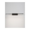 Applique Murale Salle de Bain MONDRIAN Noir LED 20 W L62 NOVA LUCE 9053202