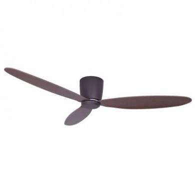 Ventilateur de plafond Radar 132cm Bronze Bois Foncé BOUTICA DESIGN 212883