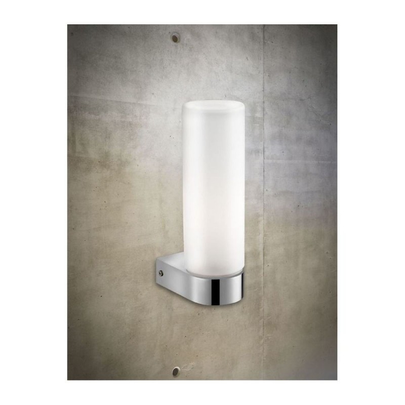 Applique Murale Salle de Bain POLO Chrome & Blanc LED E14 1x5 W H21 NL_41619201 41619201 Applique Murale Salle de Bain POLO Chrome & Blanc LED E14 1x5 W H21 NOVA LUCE 41619201