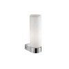 Applique Murale Salle de Bain POLO Chrome & Blanc LED E14 1x5 W H21 NOVA LUCE 41619201
