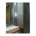 Applique Murale Salle de Bain POLO Chrome & Blanc LED E14 1x5 W H21,5
