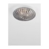 Plafonnier Salle de Bain CLAM Chrome Fumé LED E27 2x12 W NOVA LUCE 9738254