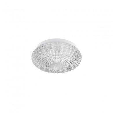 Plafonnier Salle de Bain CLAM Transparent LED E27 2x12 W NOVA LUCE 9738255