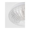 Plafonnier Salle de Bain CLAM Transparent LED E27 2x12 W NOVA LUCE 9738255