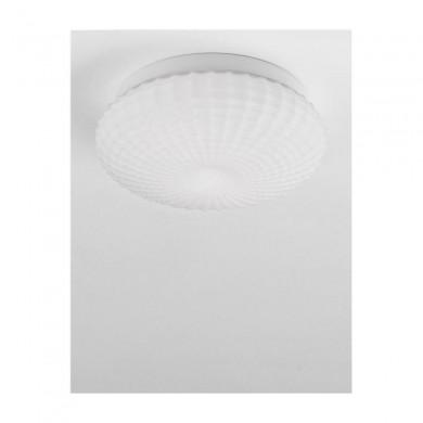 Plafonnier Salle de Bain CLAM Blanc LED E27 2x12 W NOVA LUCE 9738256