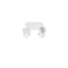 Plafonnier BIAGIO Sable Blanc LED 24 W NOVA LUCE 9155363