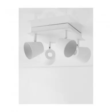 Plafonnier BIAGIO Sable Blanc LED 24 W NOVA LUCE 9155363