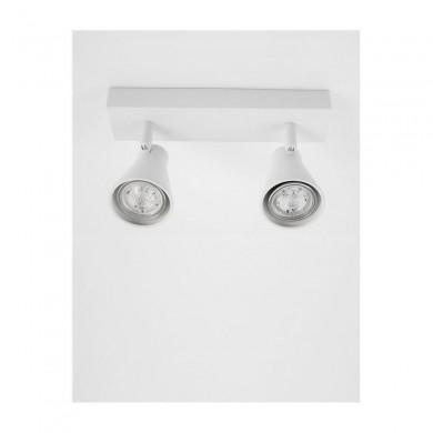Plafonnier DUBLIN Sable Blanc LED GU10 2x10 W NOVA LUCE 9155811