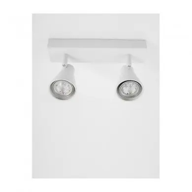 Plafonnier DUBLIN Sable Blanc LED GU10 2x10 W NOVA LUCE 9155811