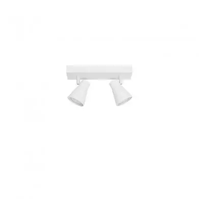 Plafonnier DUBLIN Sable Blanc LED GU10 2x10 W NOVA LUCE 9155811