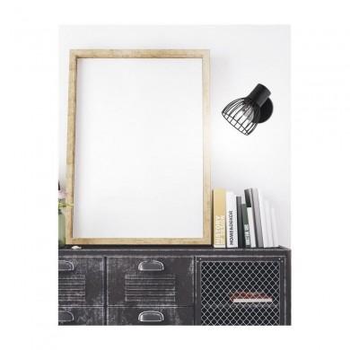 Applique Murale tête de lit FIUMICINO Noir Mat LED E14 1x5 W NOVA LUCE 770010