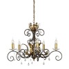 Lustre Antique Amarilli 5x60W Bronze et Or ELSTEAD LIGHTING aml5bg