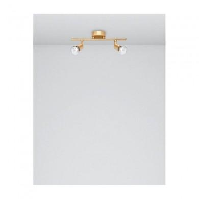 Plafonnier LUP Or Satiné LED GU10 2x5 W NOVA LUCE 960002