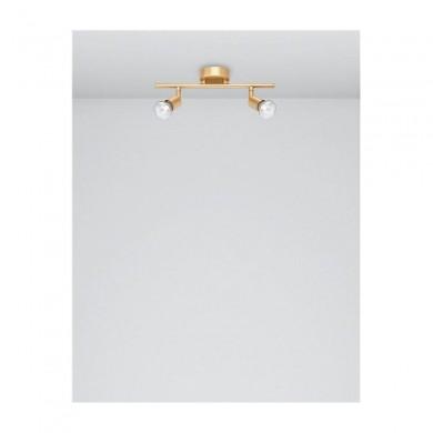 Plafonnier LUP Or Satiné LED GU10 2x5 W NOVA LUCE 960002