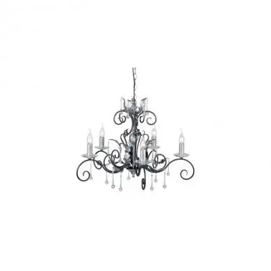 Lustre Amarilli 5x60W Noir et argent ELS_aml5bs aml5bs Lustre Amarilli 5x60W Noir et argent ELSTEAD LIGHTING aml5bs