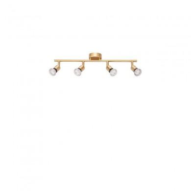 Plafonnier LUP Or Satiné LED GU10 4x5 W NL_960004 960004 Plafonnier LUP Or Satiné LED GU10 4x5 W NOVA LUCE 960004