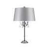 Lampe Amarilli Noir Argenté 1x60W E27 ELSTEAD LIGHTING AML-TL BLK-SIL