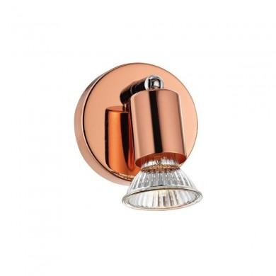 Applique Murale BASE Cuivre LED GU10 1x5 W NL_660005 660005 Applique Murale BASE Cuivre LED GU10 1x5 W NOVA LUCE 660005