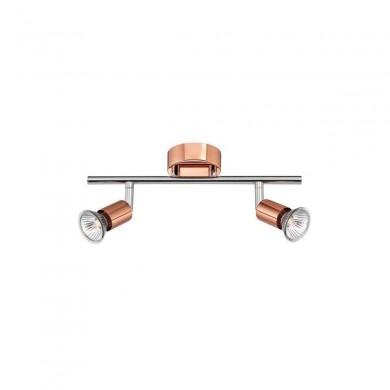 Plafonnier BASE Cuivre LED GU10 2x5 W NL_660006 660006 Plafonnier BASE Cuivre LED GU10 2x5 W NOVA LUCE 660006