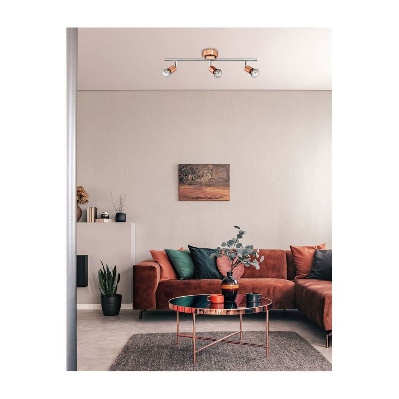 Plafonnier BASE Cuivre LED GU10 3x5 W NOVA LUCE 660007