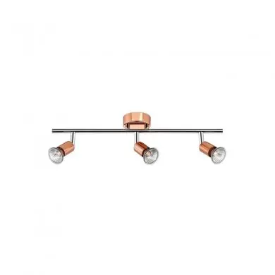 Plafonnier BASE Cuivre LED GU10 3x5 W NOVA LUCE 660007