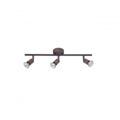 Plafonnier BASE Rouille LED GU10 3x5 W NOVA LUCE 662003