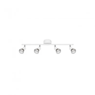 Plafonnier BASE Blanc Mat LED GU10 4x5 W NOVA LUCE 661004