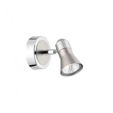 Applique Murale GALERIA Nickel Satiné & Chrome LED GU10 2x5 W NL_663001 663001 Applique Murale GALERIA Nickel Satiné & Chrome LED GU10 2x5 W NOVA LUCE 663001