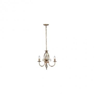 Lustre Artisan 3x60W Laiton vieilli ELSTEAD LIGHTING art3ab