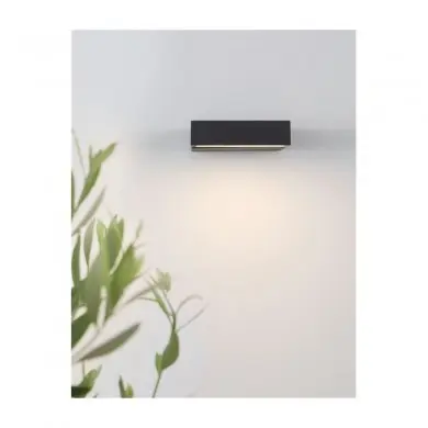 Applique Murale Extérieure BRIN Anthracite LED 10 W NOVA LUCE 9160101