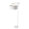 Lampadaire Balance Blanc Nickel 1x60W E27 ELSTEAD LIGHTING BALANCE-FL WPN