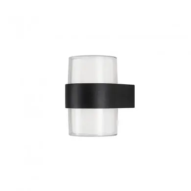 Applique Murale Extérieure DARF Sable Noir LED 10 W NOVA LUCE 9925666
