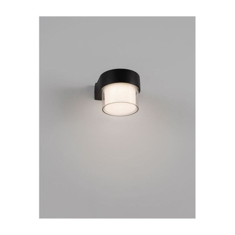 Applique Murale Extérieure DARF Sable Noir LED 5 W NOVA LUCE 9925665