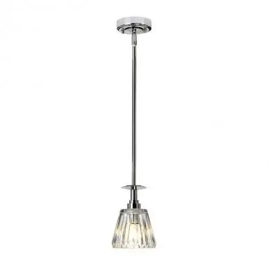 Suspension Salle de Bain Agatha Chrome 1x3,5W G9 ELSTEAD LIGHTING BATH-AGATHA1P PC