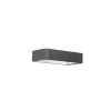 Applique Murale Extérieure NED Gris Foncé LED 2x6 W NOVA LUCE 9104021