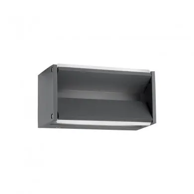 Applique Murale Extérieure TWIN Gris Foncé LED 2x5 W NOVA LUCE 713122