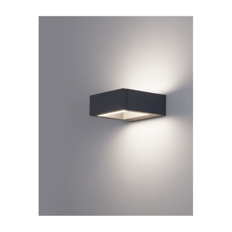 Applique Murale Extérieure BLISS Gris Foncé LED 7 W H16 NOVA LUCE 819502