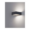 Applique Murale Extérieure BLISS Gris Foncé LED 7 W H16 NOVA LUCE 819502